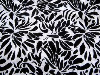 Black And White Paisley Print Wallpaper