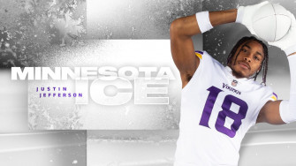 Minnesota Ice Justin Jefferson