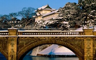 Japan Wallpaper Winter HD Background