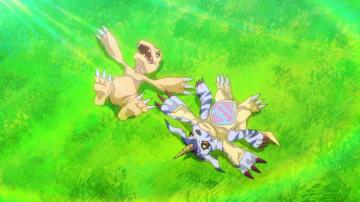 Agumon And Gabumon By Cruled