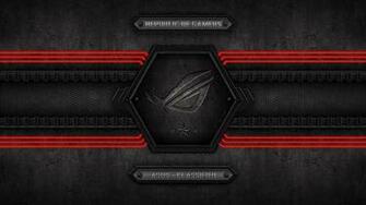 Republic Of Gamers Logo Metal Background Star HD Wallpaper