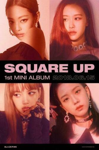 Blackpink Square Up Teaser Poster