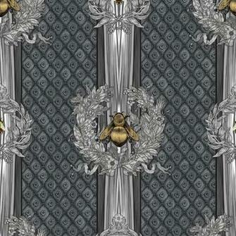 Timorous Beasties Civic Bee Wallpaper Occa Home Uk