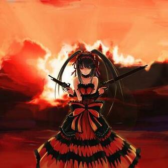 Kurumi Tokisaki Nightmare Date A Live Wallpaper For Apple iPhone