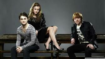Daniel Radcliffe Emma Watson And Rupert Grint 4k HD Desktop