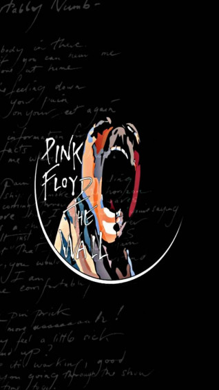 Pink Floyd 4k The Wall Abstract Art On Black Wallpaper