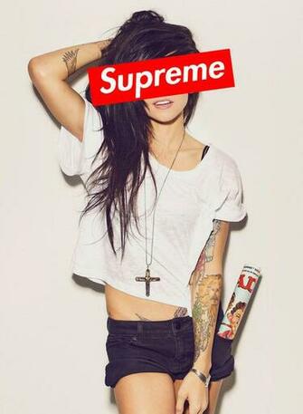 Supreme Girl We Heart It