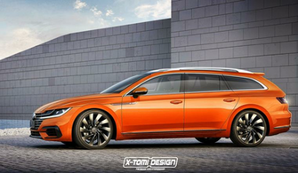 It S Official A Vw Arteon Shooting Brake Is Happening And