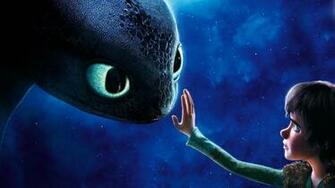 Wallpaper Train Your Dragon Ikking Night Fury