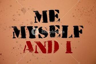 Handwriting Text Writing Me Myself And I Concept Meaning Selfish