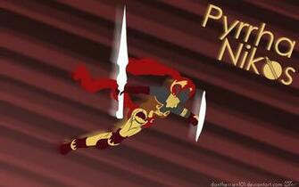 Pyrrha Nikos Silhouette Background By Dantherrien101