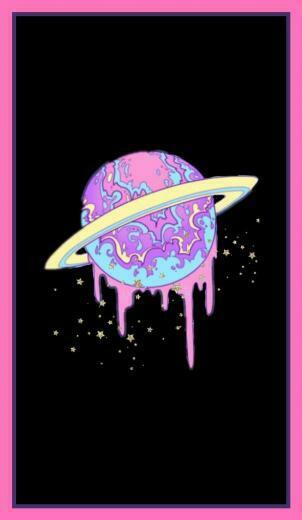 Sat Rn Saturn Wallpaper Botfato Lunar Lollapalooza Dope Art