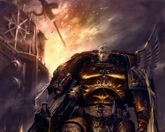 Warhammer 40k Space Marine Concept Art Adrian Smith Blood Angels Tycho