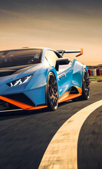 Lamborghini Huracan Sto iPhone HD 4k Wallpaper Image