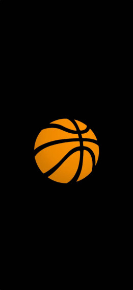 Simple Ball Cool Basketball iPhone Wallpaper