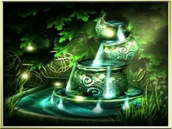 Celtic Garden Wallpaper