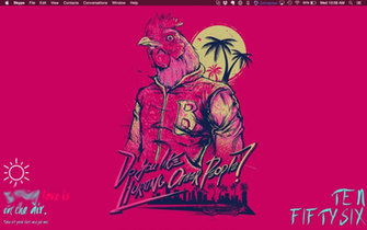 The Hotline Miami Desktop