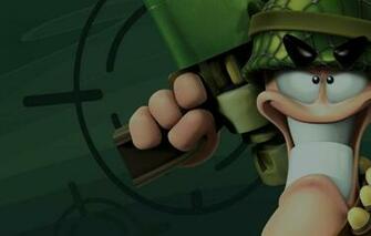Wallpaper Laughter Goal The Worm Helmet Bazooka Worms