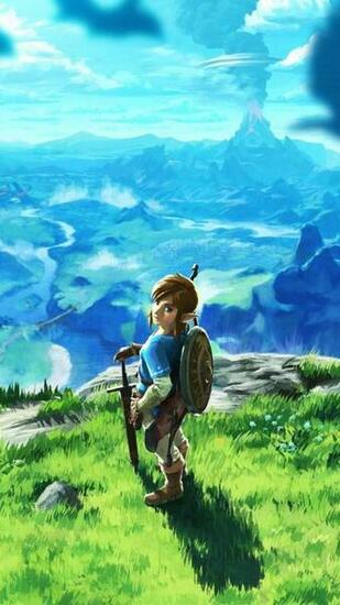 Wallpaper Legend Of Zelda Breath