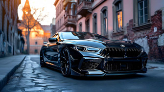 Black Bmw M8 Car Wallpaper 4k HD For Desktop
