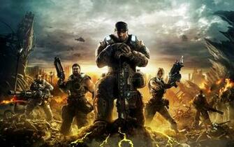 Wallpaper 1080p Game Gears Of War