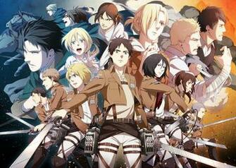 Attack On Titan Shingeki No Kyojin Erene Jaeger Mikasa Ackerman Armin