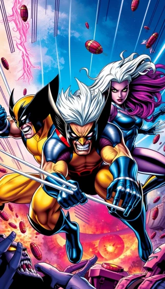 X Men Phone Wallpaper