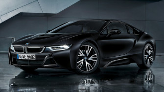 Wallpaper Bmw I8 Protonic Frozen Black Edition
