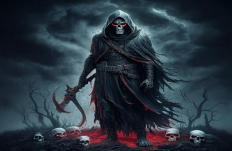 Badass Grim Reaper Wallpaper
