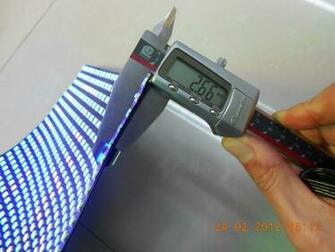 Light Waterproof 5vdc Video Control Interface Led Screen Wallpaper In