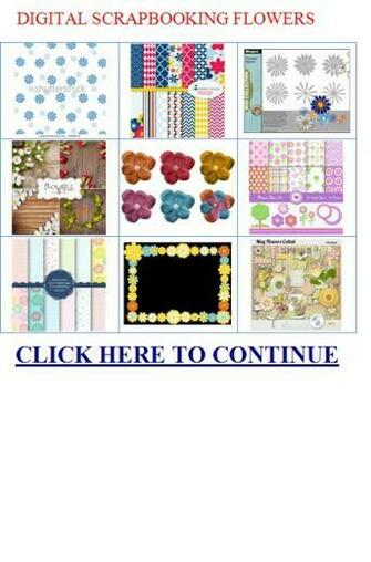 Digital Scrapbooking Flowers