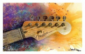Fender Guitar Head Wallpaper
