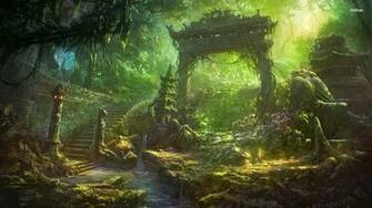 Fantasy Temple Wallpaper X Net