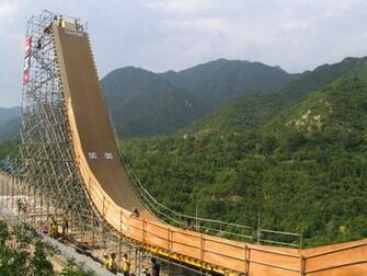 Mega Ramp Skateboarding Great Wall Of China Jay Adams Skateboard
