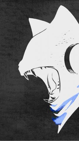 Monstercat Uncaged White On Black Coloured Wallpaper Pc Mac