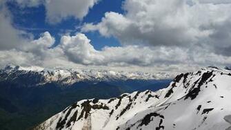 Wallpaper Russia Krasnaya Polyana Greater Sochi Russian