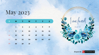 Christian Floral Calendar Desktop Wallpaper Entheosweb