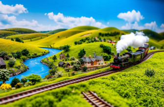 Model Railroad Backdrops Wallpaper