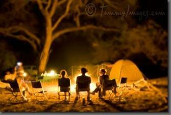 Wallpaper Campfire Great World