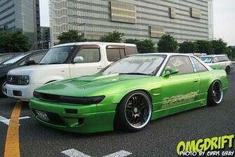 S13 Black Edit Japan Drifting Full HD Desktop Wallpaper