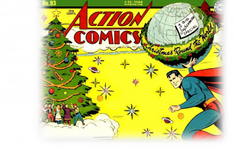 Background Christmas Superman Home