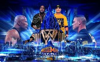Wrestlemania The Rock Vs John Cena By 2ndrules