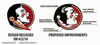 Jodi Slade Illustration Fsu Logo Redesign An Artist Staff Member