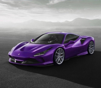 Motor Magnet On X The New Ferrari F8 Tributo In Purple
