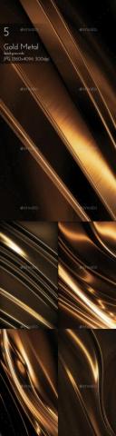 Gold Metal Background By Cinema4design Graphicriver