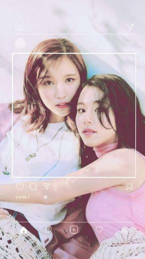 Michaeng Wallpaper Lockscreen Kpop Mina X Chaeyoung Shipps Twice