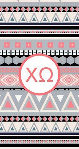 Chi Omega iPhone Wallpaper Sorority