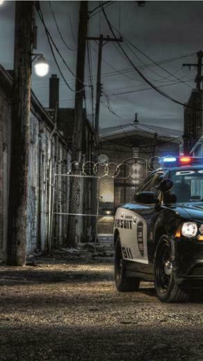 Dodge Charger Pursuit iPhone Plus Wallpaper HD