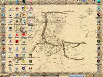 Middle Earth Map Desktop Wallpaper By Clepweb