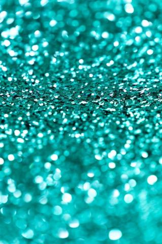 Shiny Turquoise Glitter Textured Background Image By